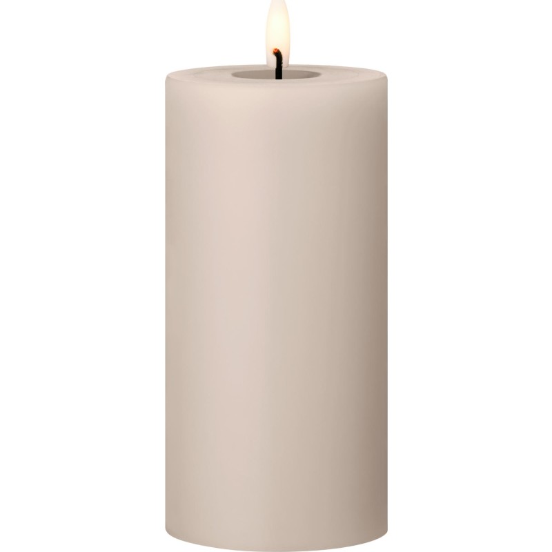 ester & erik ester & erik bloklys LED 22 Linen Grey, 15 cm