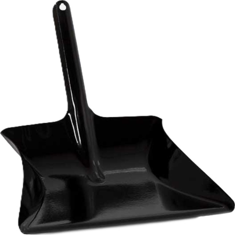 Fejebakke, sort lakeret metal, 370 x 235 mm - Roliba