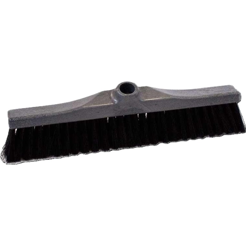 Roliba skolekost uden skaft, med bløde hår, plast, 400 x 47 mm