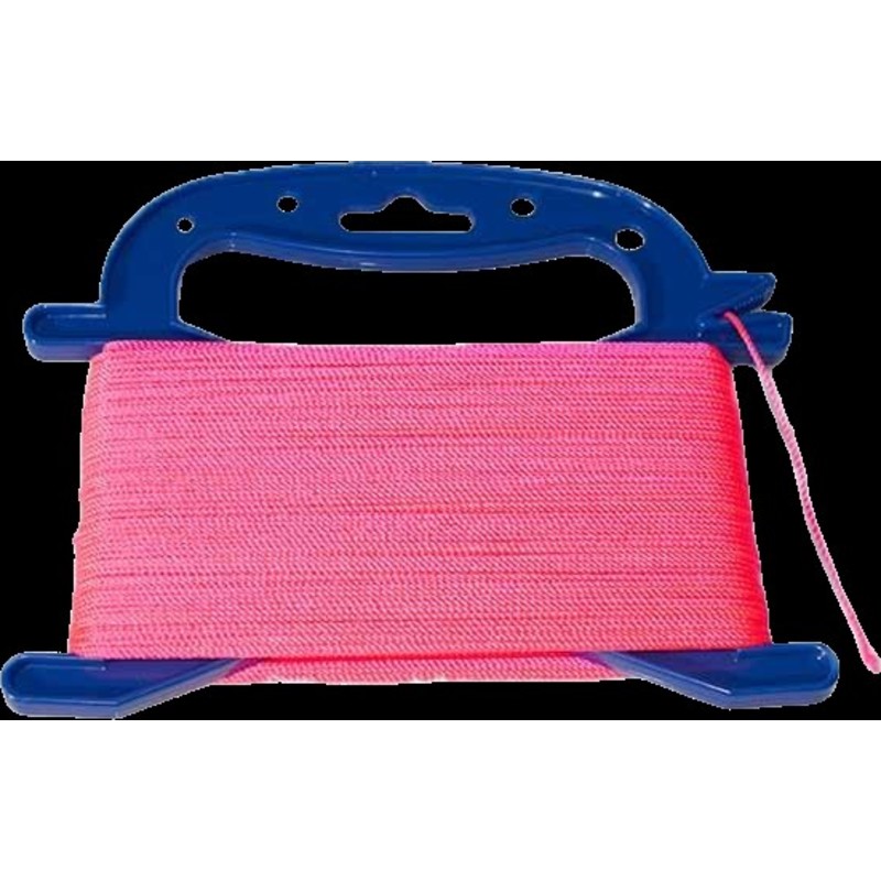 5 stk Murersnor, pink, 120 meter