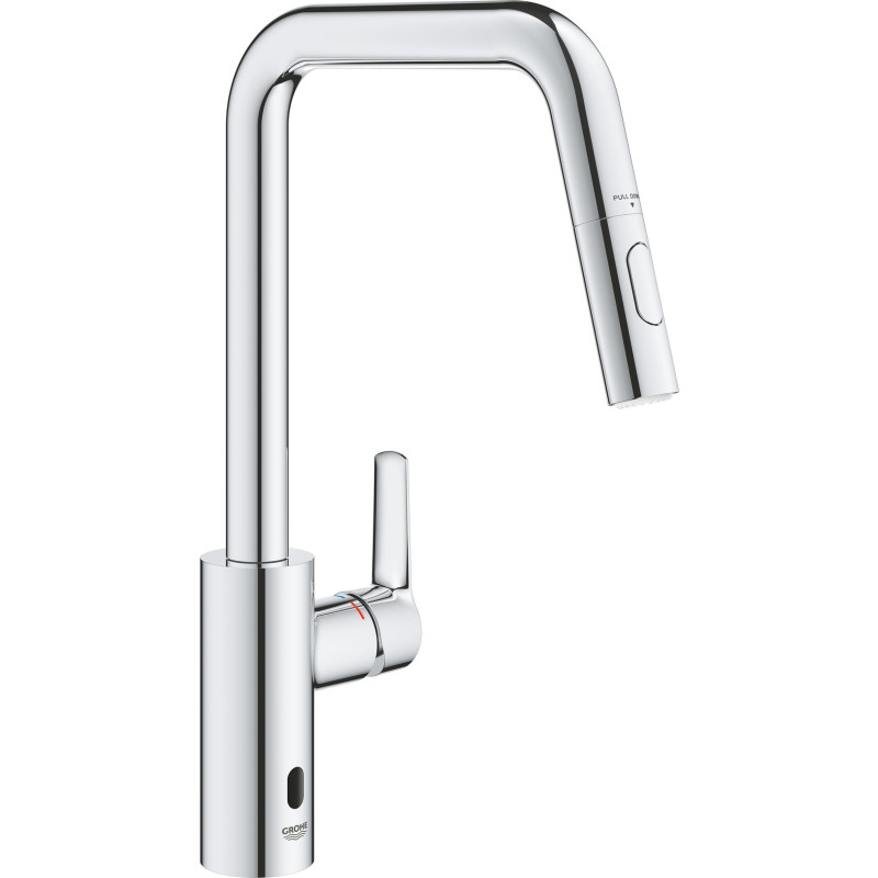 Grohe Start Hybrid køkkenarmatur, berøringsfrit, krom