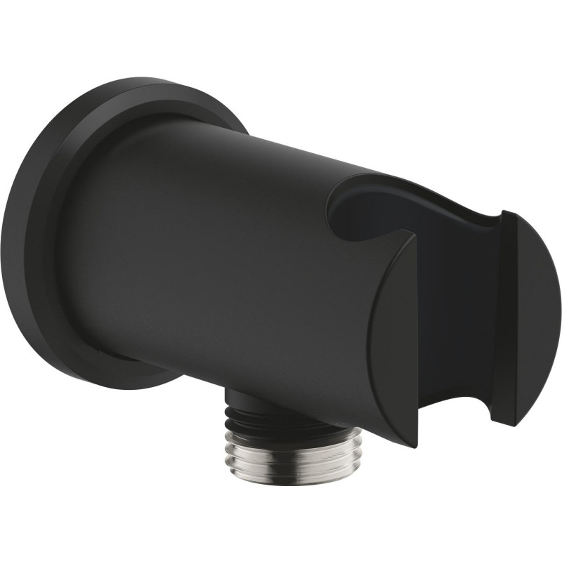 Grohe Rainshower slangeudtag, mat sort
