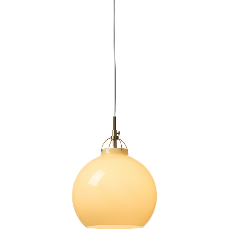 TOSCANA hængelampe, creme, Ø 27 cm, glas - Halo Design - Spisestue - Med én lyskilde