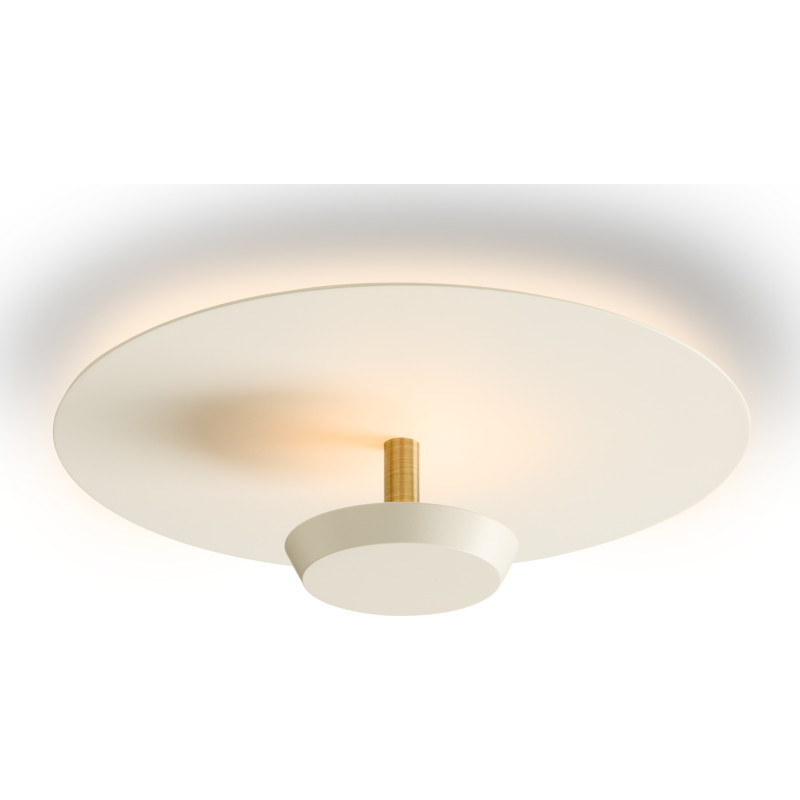 AIR LED-loftlampe, Ø 30 cm, hvid, stepdim - Halo Design - Stue - Metal - Med én lyskilde