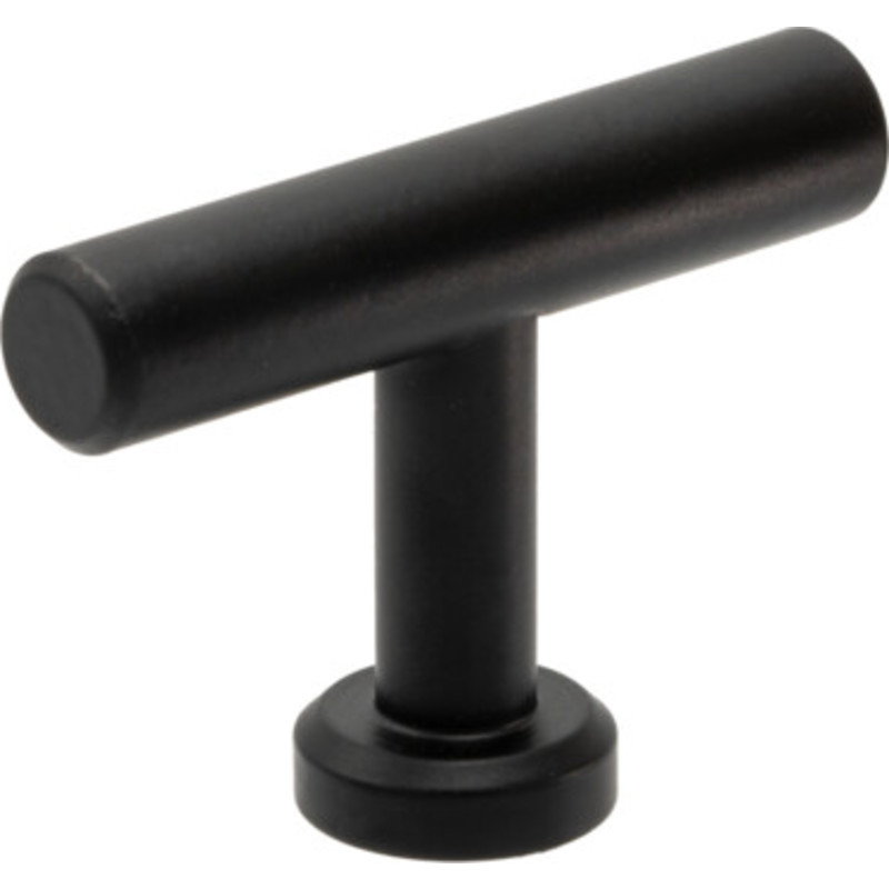 Gustavsberg K12 greb, 5,5 cm, mat sort