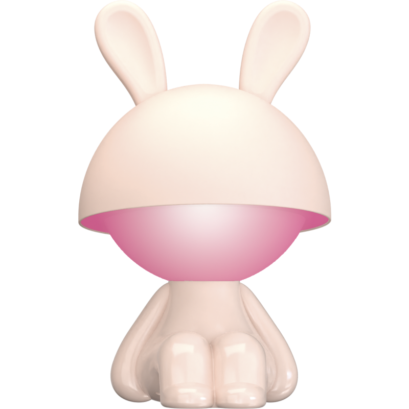 Veli Line Pink Bunny bordlampe