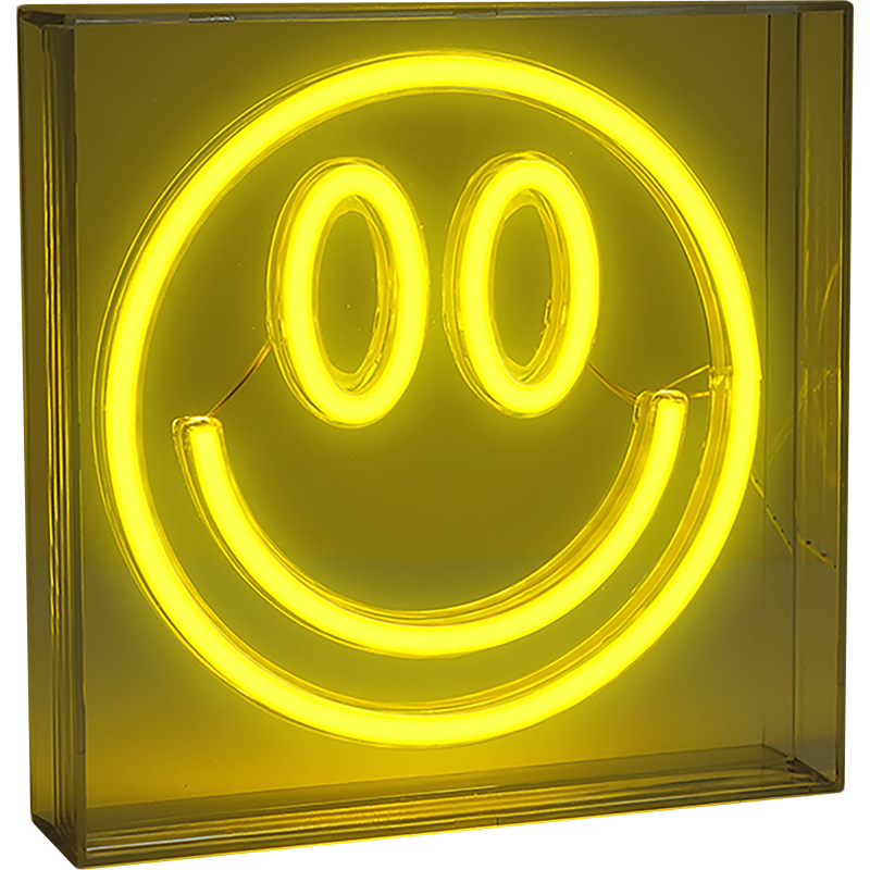 Veli Line Smiley neonskylt