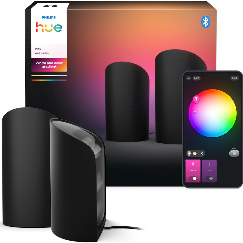 Philips Hue White and Color Gradient Play Wall washer 2000-6500K RGBW-lys