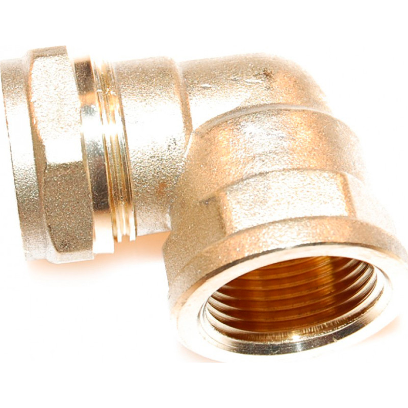 Pannex Kompressions Vinkel med muffe 12mm-3/8"