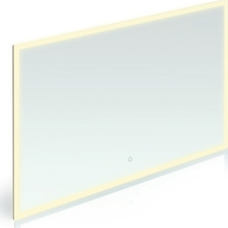 Kriss Nord spejl med lys, touch, 80x70 cm