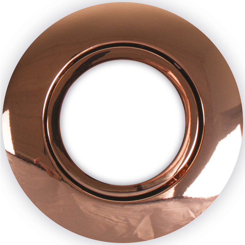 Scan Products Luna Quick Install frontring, rund, kobber