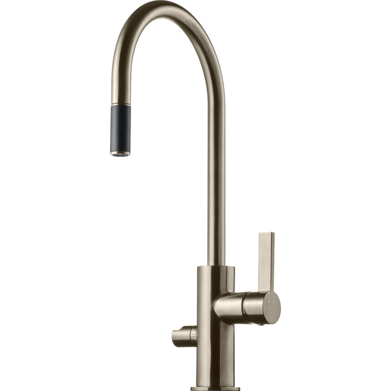 Tapwell ARM885 k&ouml;ksblandare, utdragbar pip, diskmaskinsavst&auml;ngning, nickel