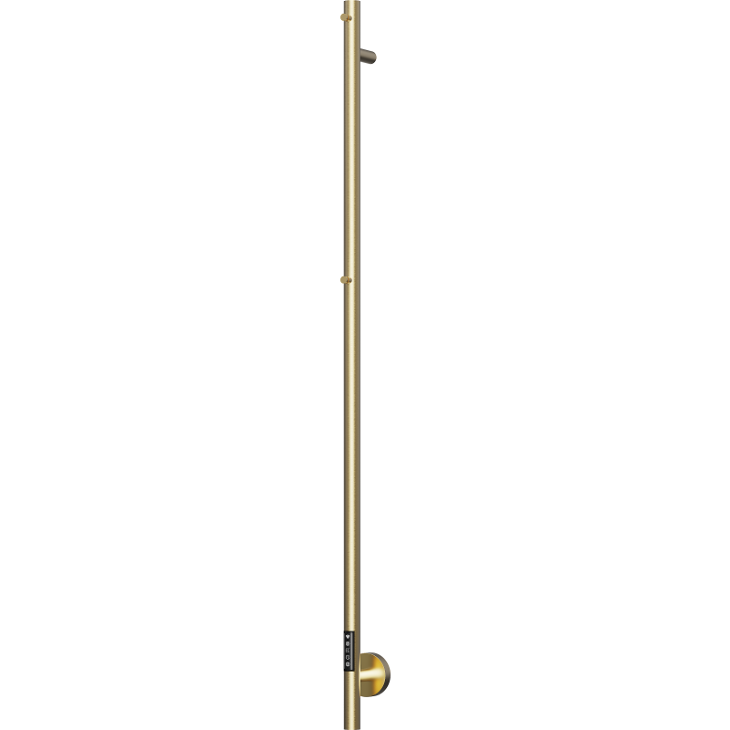 TVS Plus 1 handdukstork, el, 8,5x150 cm, borstat guld
