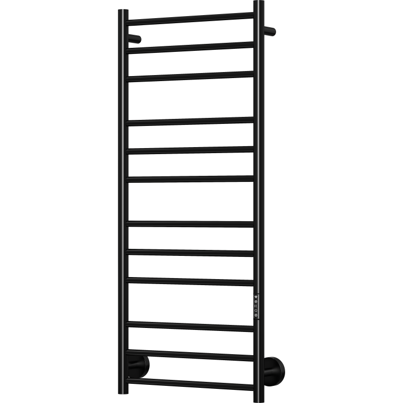 TVS Plus 12L handdukstork, el, 50x116 cm, svart