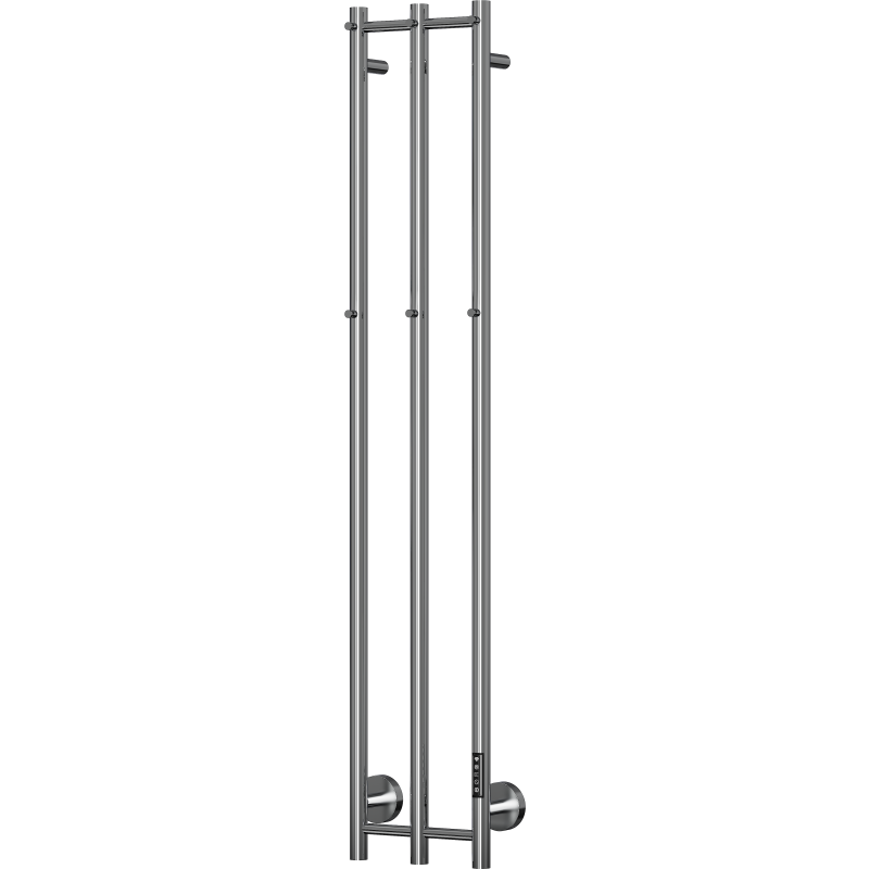 TVS Plus 3 handdukstork, el, 28x150 cm, krom