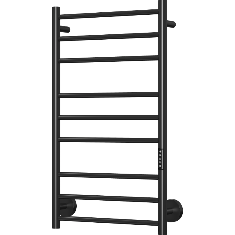 TVS Plus 9L handdukstork, el, 50x86 cm, svart