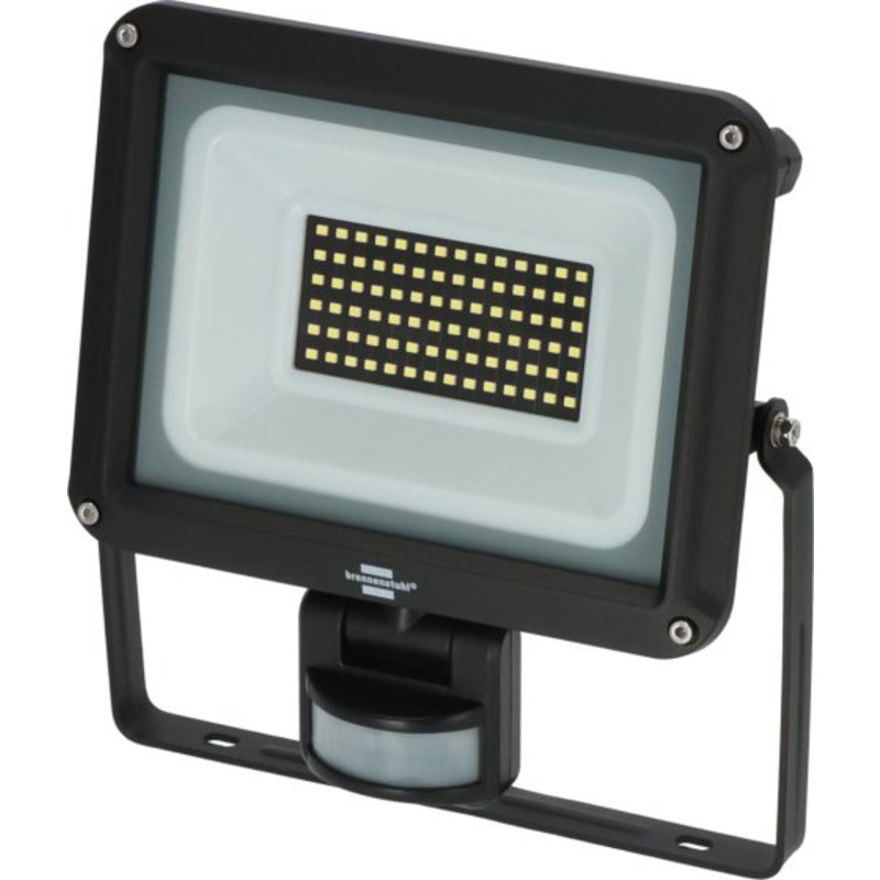 Brennenstuhl LED-strålkastare med sensor, svart, 6500K, 50W