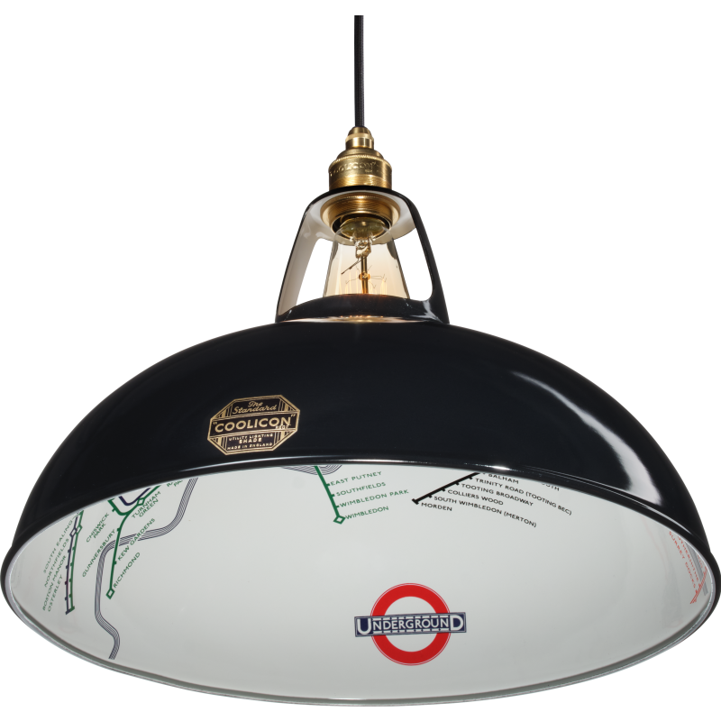 Coolicon Original 1933 Underground pendellampa, svart, &Oslash;29 cm