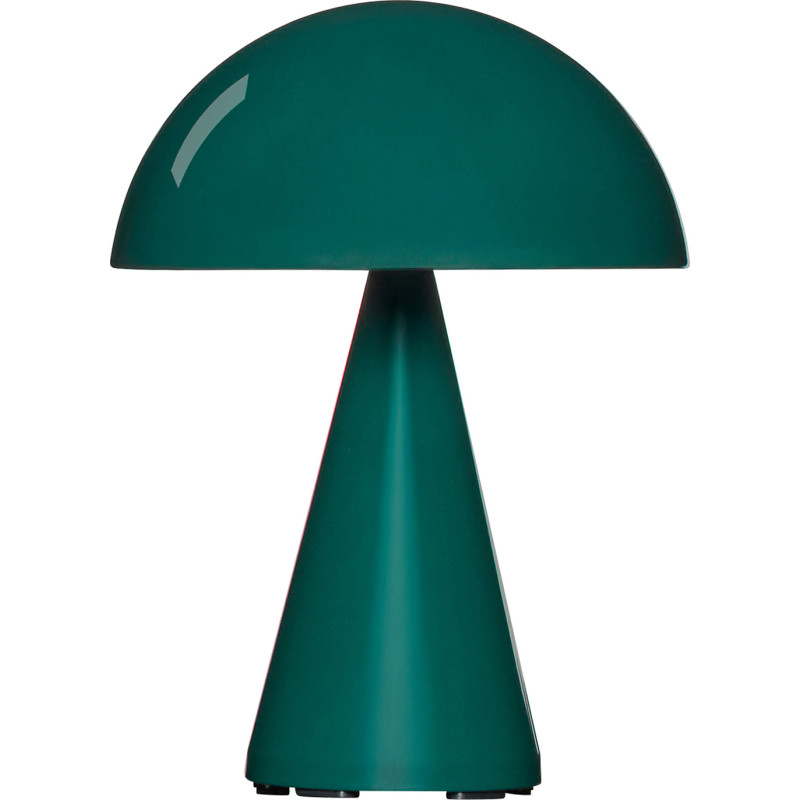 4 stk Hübsch Mush genopladelig bordlampe, grøn