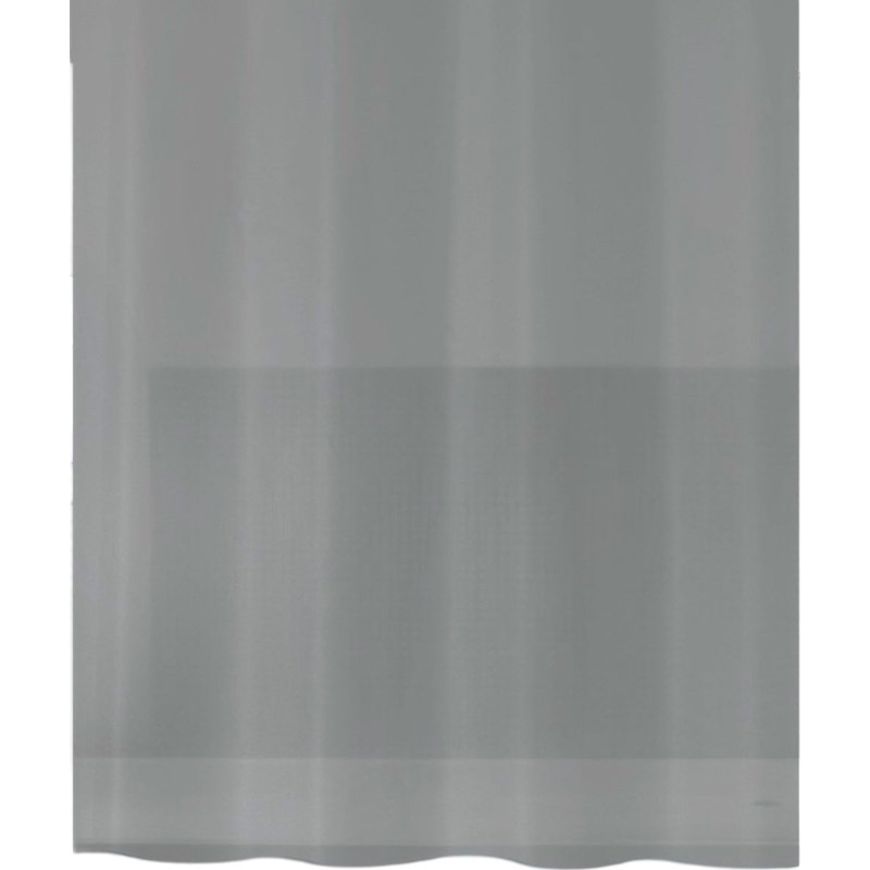 Spirella Bio duschdraperi, 180x200 cm, grå