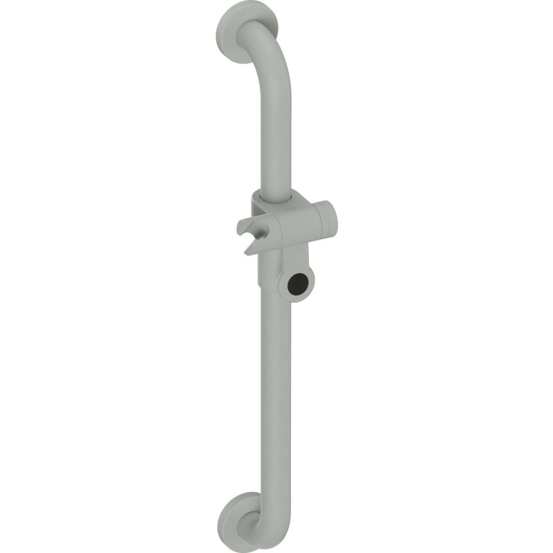 Hewi 801 støttegreb/brusestang, 60 cm, mat grå