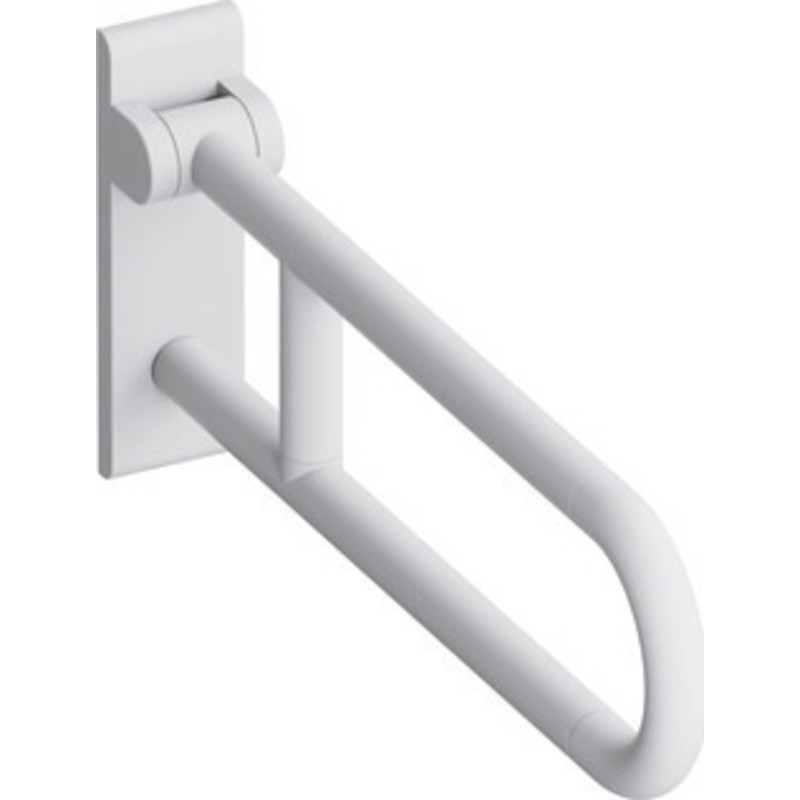Hewi Serie 801 armstøtte, 70 cm, mat hvid
