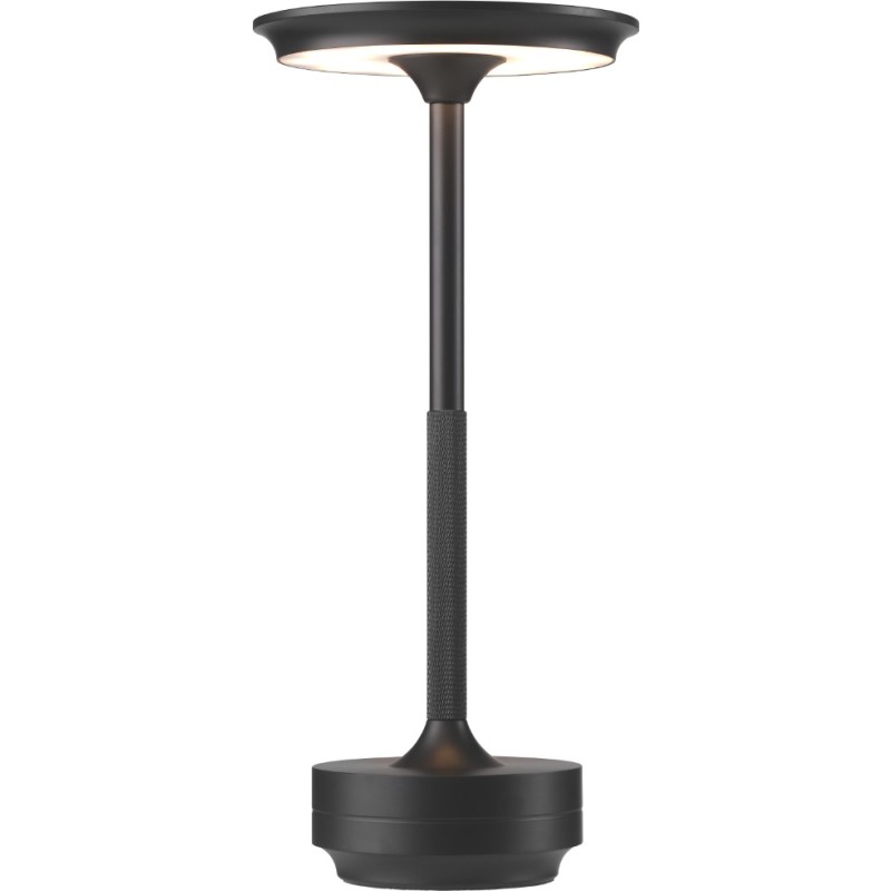 Nordic Light Skagen genopladelig bordlampe, sort