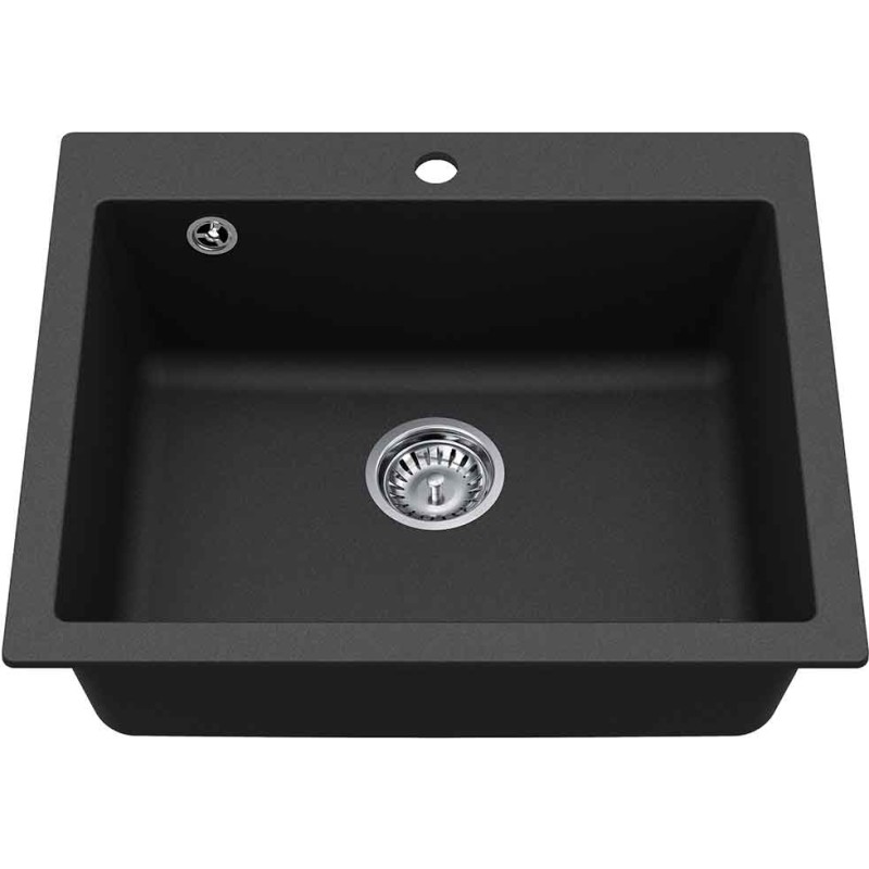 Lavabo Studio 60 diskb&auml;nk, 61x51 cm, svart