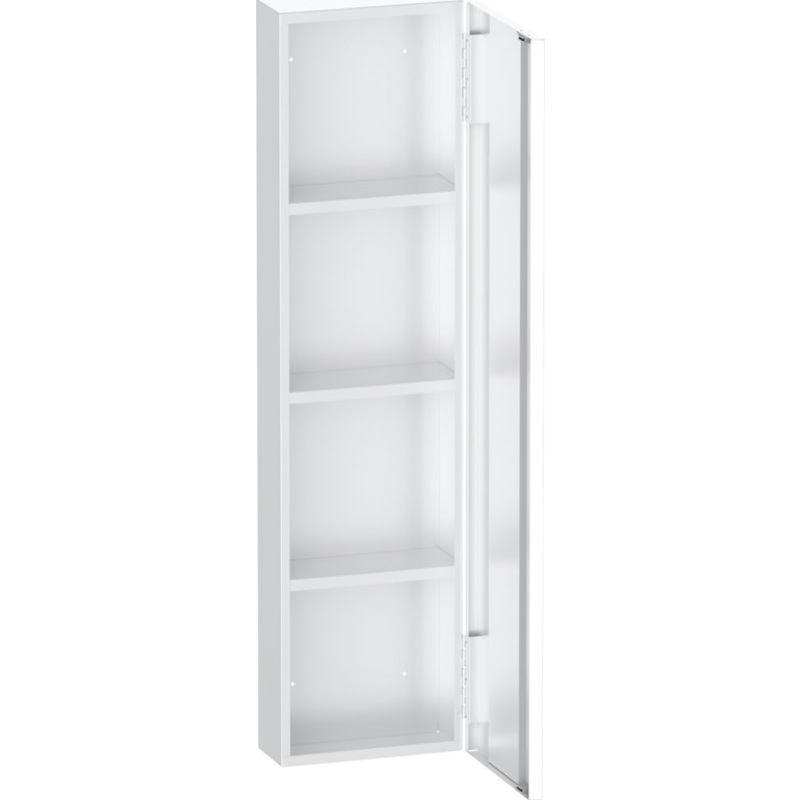 Kriss Skandi högskåp, 30x120 cm, höger, vit