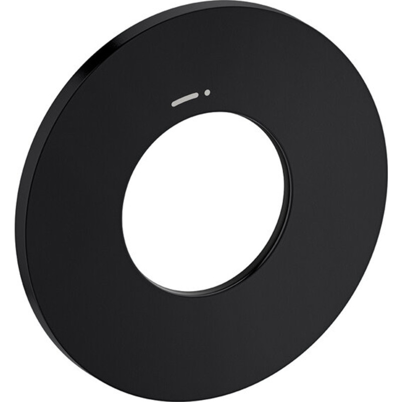Damixa roset, Ø90 mm, mat sort
