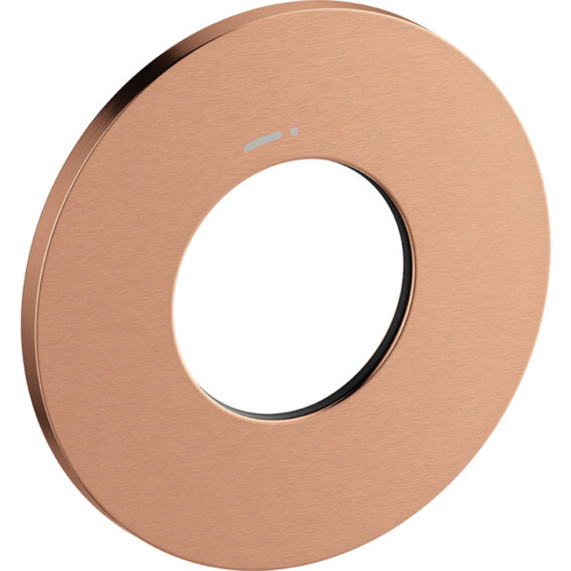 Damixa rosett, Ø90 mm, borstad koppar