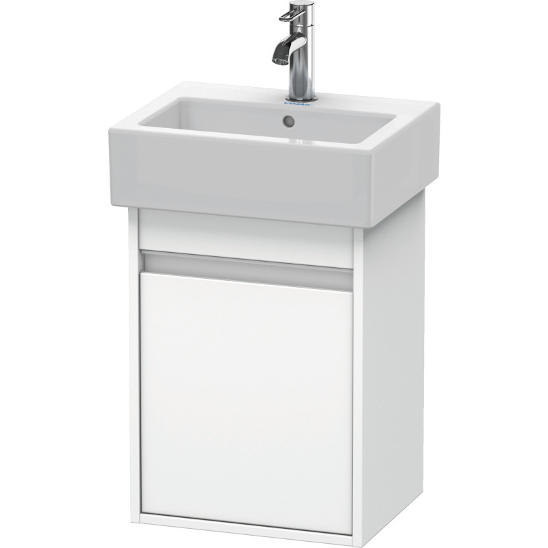 Duravit Ketho tvättställsunderskåp, 40x55 cm, höger, matt vit