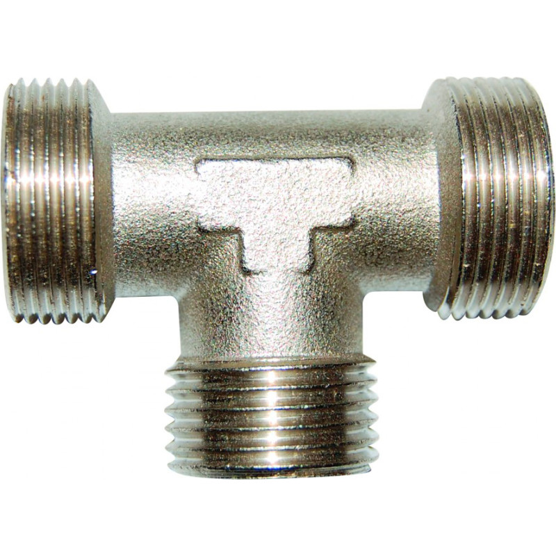 Alupex tee, 24 mm x 1/2"