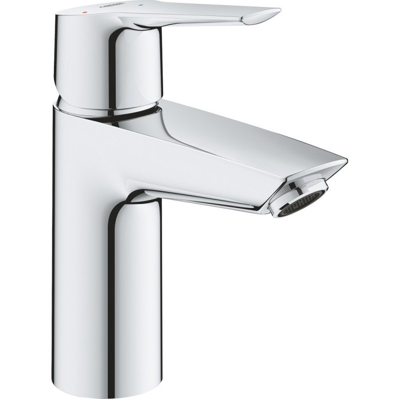 GROHE Start håndvaskarmatur, etgreb, krom, med push-open bundventil
