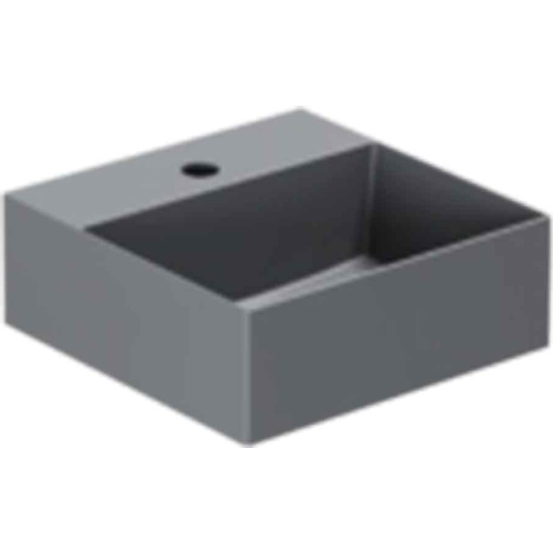 Lavabo Elegance SQ 35 tvättställ, 35x35 cm, matt antracit