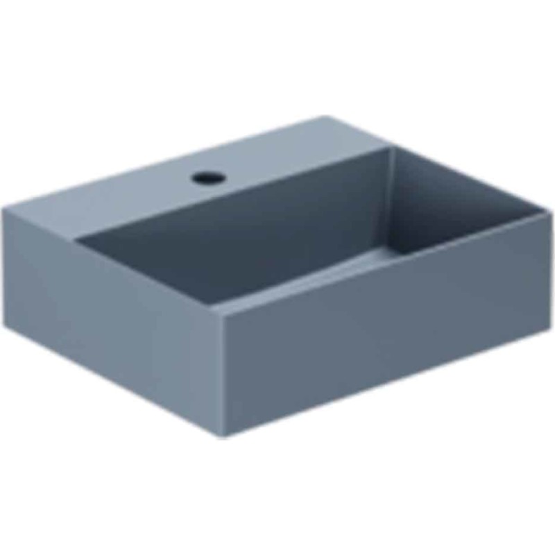 Lavabo Elegance SQ 42 tvättställ, 42x35 cm, matt blå