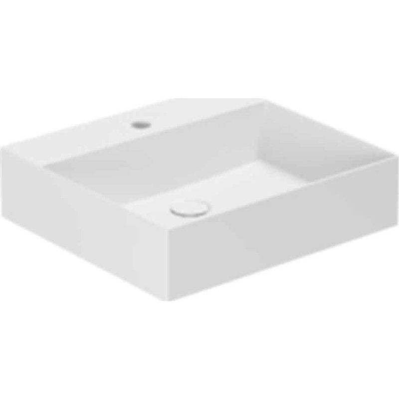 Lavabo Elegance SQ 50 tvättställ, 50x45 cm, matt vit