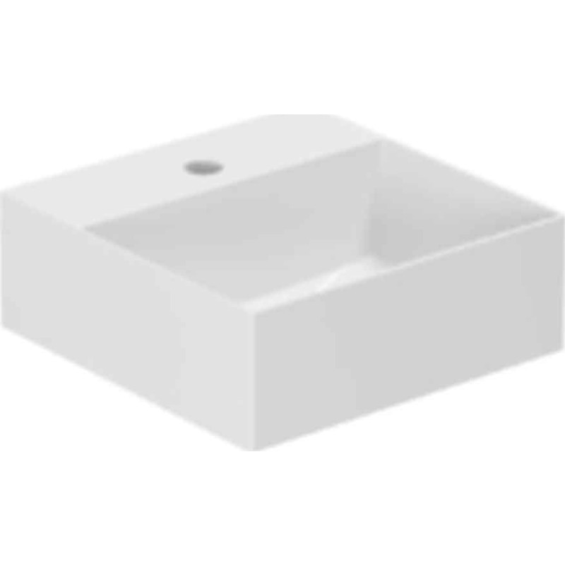 Lavabo Elegance SQ 35 tvättställ, 35x35 cm, vit
