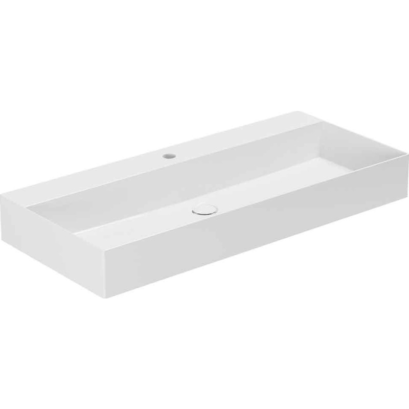 Lavabo Elegance SQ 102 tvättställ, 102x40 cm, vit