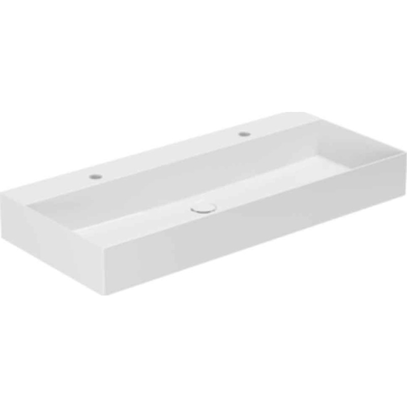 Lavabo Elegance SQ 102 håndvask, 102x40 cm, mat hvid