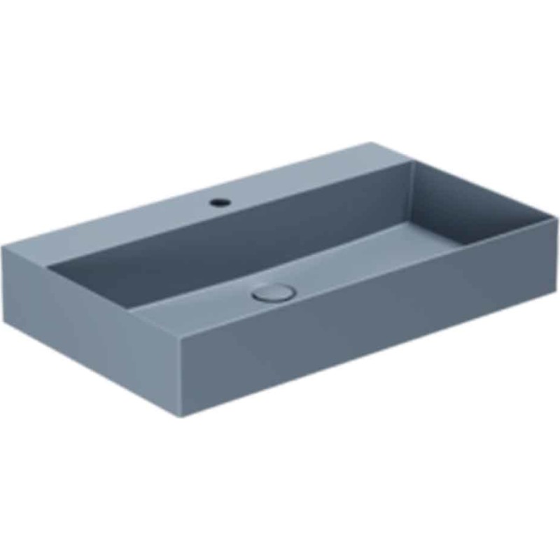 Lavabo Elegance SQ 75 tvättställ, 75x45 cm, matt blå