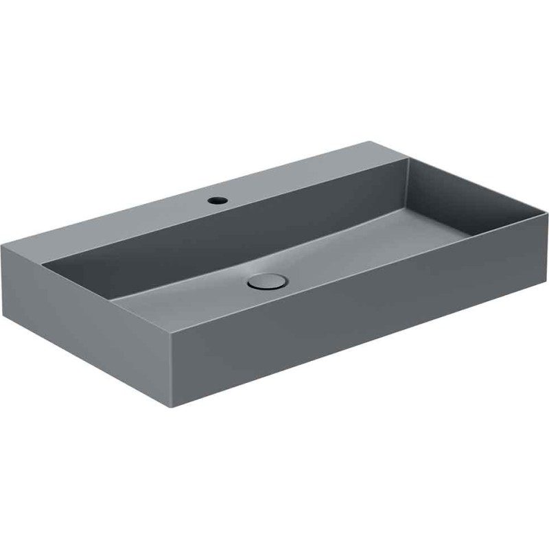 Lavabo Elegance SQ 81 håndvask, 81x40 cm, mat antracit
