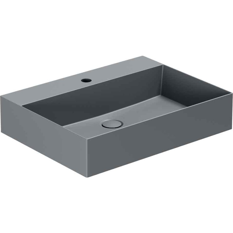 Lavabo Elegance SQ 61 tvättställ, 61x40 cm, matt antracit