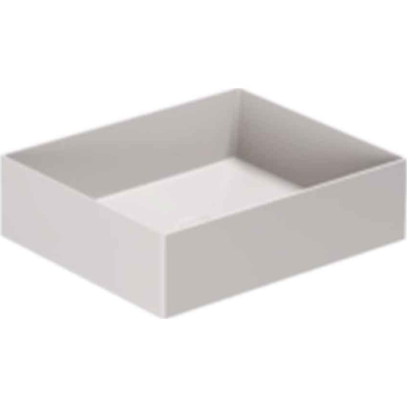 Lavabo Elegance SQ 45 håndvask, 45x38 cm, mat grå