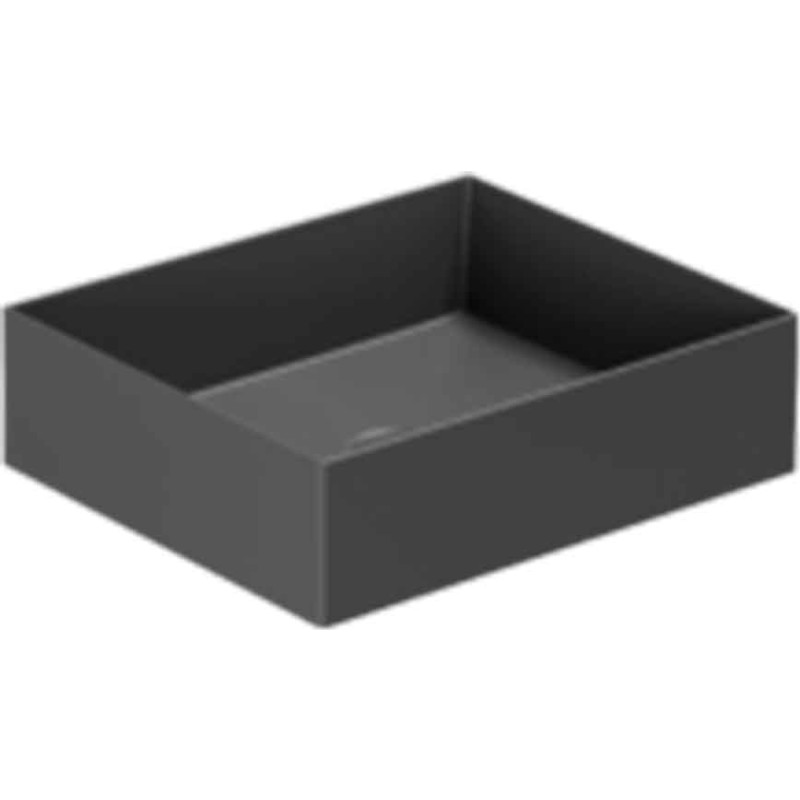 Lavabo Elegance SQ 45 håndvask, 45x38 cm, mat sort