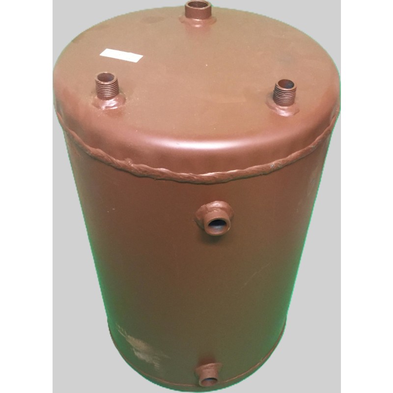 Ekspansionsbeholder, åben, varmeslange, 40 liter