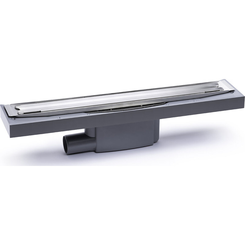 Purus Pro Line Premium komplett golvbrunn, Ø50 mm, 700 mm, gavel