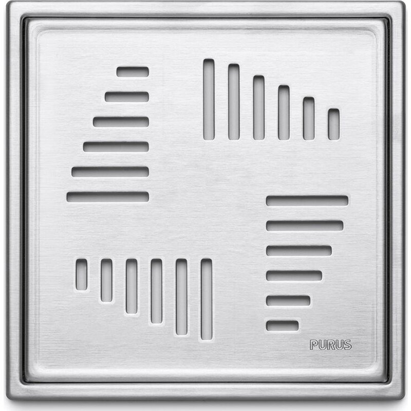 Purus Art Deco klinkerram, 197x197 mm