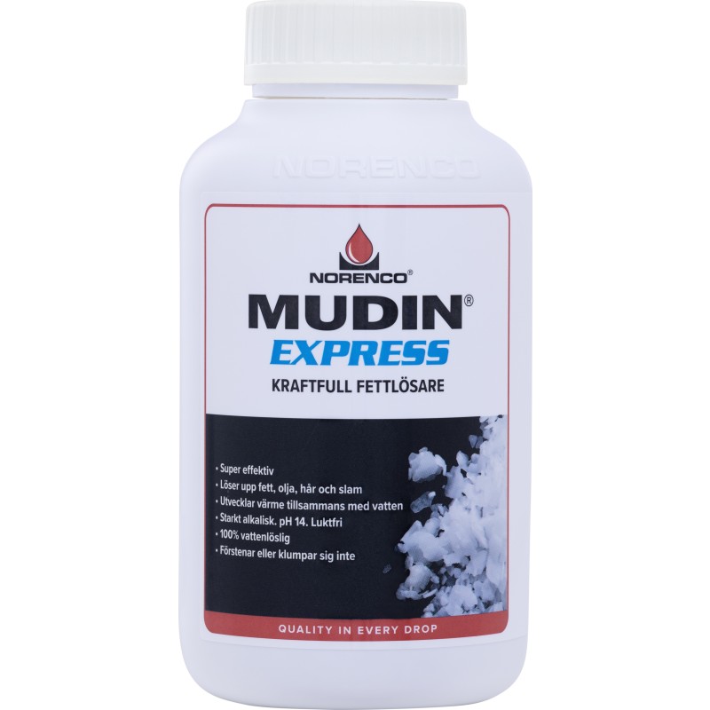 Norenco Mudin Express fedtopløser, 1 liter