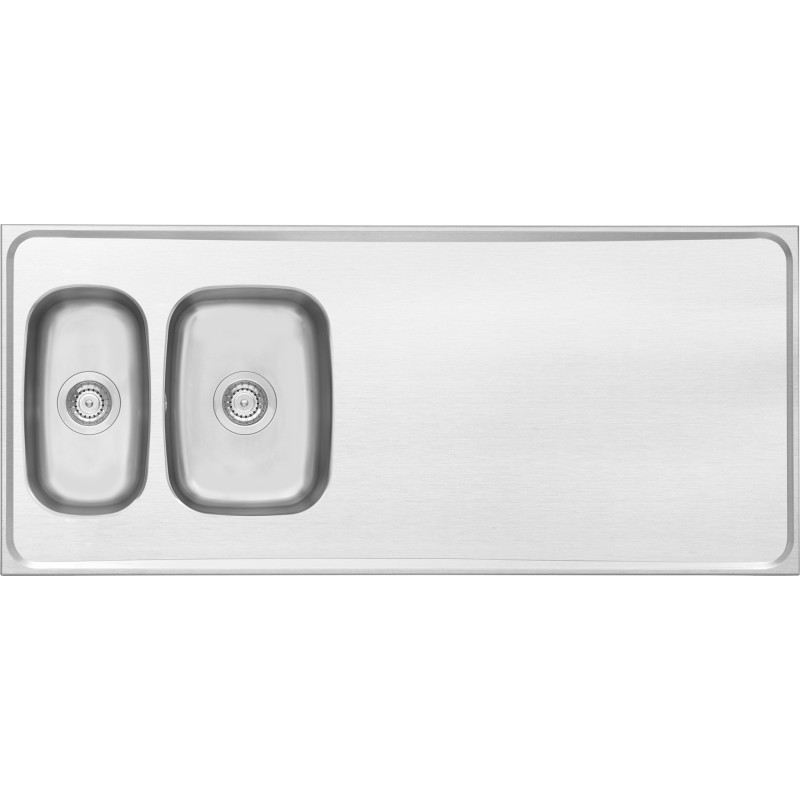 Contura Classic G 1420 stålbord, 142x60 cm, rustfrit stål